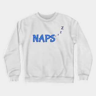 I love naps sticker shirt sleep 😴😴 Crewneck Sweatshirt